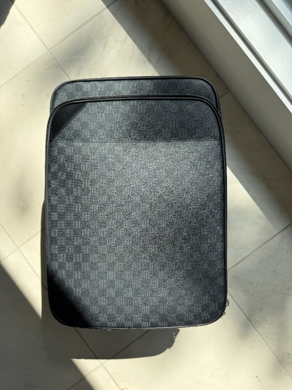 Louis Vuitton Damier Graphite Pegase Rolling Carry-On Suitcase
